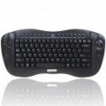 81-Chave portátil 2.4 GHz Wireless teclado com Trackball Mouse USB & receptor (2 x AA)