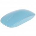Ultra-Slim 2,4 GHz sem fio 1200DPI Mouse óptico c / receptor - Blue (2 x AAA)