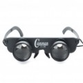 3 x 28 óculos estilo pesca binóculos telescópio - preto