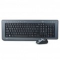 8200 Rapoo Wireless Keyboard & Combo Mouse ótico definido com receptor USB (2 x AAA + 2 x AAA)