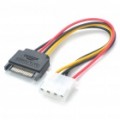 SATA para Molex Power conversor de cabo (15 cm-comprimento)