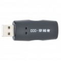 USB Smart Link Cable - transferência de dados rápida de PC para PC (preto)
