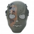 Protetora jogo guerra militar tático escudo máscara facial