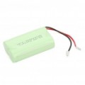 2.4V recarregável AA 1800mAh bateria de NI-MH Pack (real 800mAh)