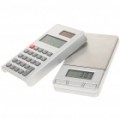 Nova escala de bolso Digital portátil + calculadora - 1000g / 0.1 g (2 x AAA)