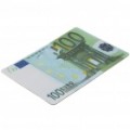 Exclusivo criativo 100 Euro Bill estilo Mouse Pad