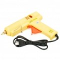 Pistola de cola de derretimento quente 80W - amarelo + Orange(100~240V)