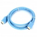 Cabo de alta definição versão 1.3 HDMI-HDMI - azul (1,5 m de comprimento)