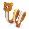 Flexível Cartoon Rilakkuma estilo fio cabo Cable Tie Twister organizador