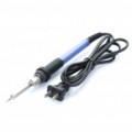 60W eletrônica DIY solda ferro de solda - preto + azul (220V AC)