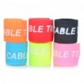 Elegante Velcro Nylon Cable Tie organizador (6 peças)