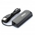 MSI A8 Mini USB documentos Scanner portátil - preto