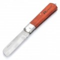 Duráveis aço inoxidável Manual-lançamento dobrar faca para trabalhos eléctricos (8,4 cm-Blade)