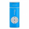 2-em-1 USB rede Dongle de TV on-line + MP3 Player com / TF Slot - azul