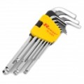 Rewin Hex Wrench com cabeça de bola (9 peças)