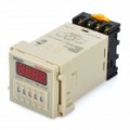 4 Dígitos LED Digital Display Dual Time Delay Relay (AC 220 ~ 240V)