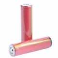 Genuína SANYO 18650 2600mAh bateria recarregável com proteção Board - vermelho (par)
