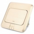 TCL Legrand cobre ligas pop-up 3 x RJ45 soquetes piso chapa