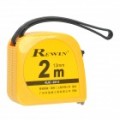 Rewin fita métrica medindo fita - amarelo (2 M)