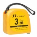 Rewin fita métrica medindo fita - amarelo (3 M)