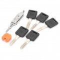 NSN14 Carro Lock Plug leitor para Nissan - branco prata