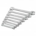 Rewin conjunto de Spanner Wrench final aberto - prata (8-Piece)