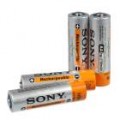 Verdadeira Sony 2700mAh Ni-MH pilhas AA recarregáveis (4-Pack)