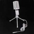 Microfone de tripé para gravação áudio Amature (3.5 mm Jack) e Podcast