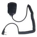 3.5 mm + 2.5 mm microfone clip-on para Kenwood Walkie Talkies (cabo de 1.5 metros)