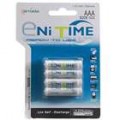 Gsyuasa Enitime pré-carregada 750mAh 1, 2V recarregável NiMH AAA pilhas (4-Pack)
