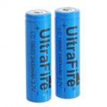 Baterias de lítio 3.7 18650 v 2400mAh UltraFire (2-Pack azul)