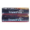 Baterias de lítio recarregável de 3.7 18650 v 2400mAh verdadeiro TrustFire protegido (2-Pack)