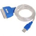 Z-TEK USB 1.1 para impressora paralela CN36 cabo adaptador (1,8 metros)