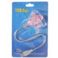 Ventilador USB com 2-LED azul luz para Laptop/Desktop PC