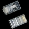 Plugues de crimpagem de rede RJ45 (conjunto de caixa de varejo 100 pcs)