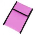 Malote de couro de bloco/escudo de sinal de celular (Pink)