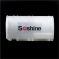 Soshine AA a D-tamanho da bateria conversor caso