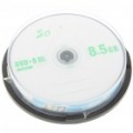 Genuíno ANV DVD + R DL 2.4 x 8.5 GB 240 Min DVD gravável (eixo de disco de 10)