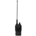 Dupla Multi Band walkie com VOX/Flashlight/FM Radio (VHF/UHF)-talkie frequência Display