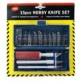 13-Peça precisão arte e Hobby Knife Set