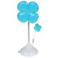 Bonito sorte Leaf Clover em forma 2-modo 16-LED Super brilhante luz luz branca - azul (3 * AA/USB Powered)