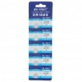 Bateria do botão de células Lithium CR1025 3V (Pack de 10 peças)