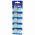 Bateria de botão de célula de lítio CR2430 3V (Pack de 10 peças)
