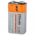 MP bateria de 250mAh recarregável Ni-MH 8.4V