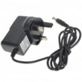 12V 1000mA carregador Power Adapter - UK Plug (porta DC 5.5 * 2.1 mm)