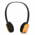 Genuíno Rapoo H1080 2.4 GHz Wireless Headphone com microfone USB & receptor - preto + amarelo