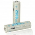 KWS recarregável 1, 2V 2500mAh Ni-MH AA baterias (par)