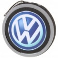 Caixa Bag portátil de armazenamento de CD Metal com logotipo do carro Volkswagen (detém 24-CD)