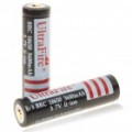 Protegida 18650 baterias de íon de lítio recarregável 