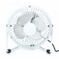 USB Powered ventilador de resfriamento 4-Blade - branco